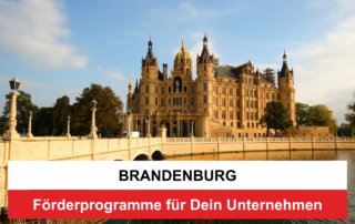 Förderprogramme in Brandenburg, Fördermittel in Brandenburg